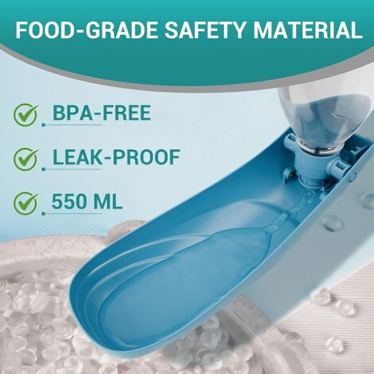 Portable Dog Water Bottle and Feeder for Walks
