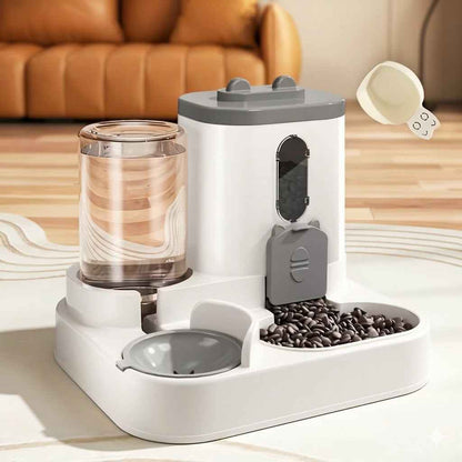 Automatic Pet Feeder with Water Dispenser for Dogs and Cats