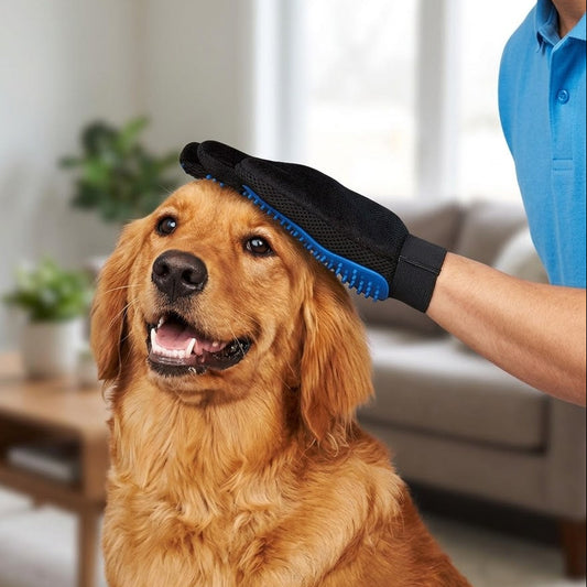 Pet Bathing Gloves and Shower Spray for Dogs
