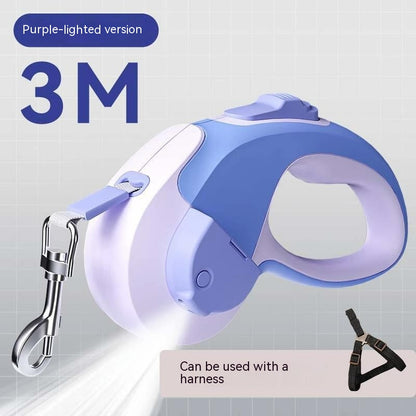 Retractable Luminous Automatic Pet Leash for Outings