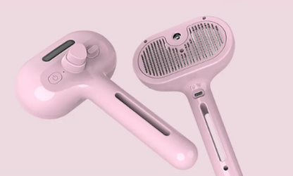 Self-Cleaning Pet Comb with Mist Spray