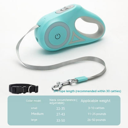 Retractable Luminous Automatic Pet Leash for Outings