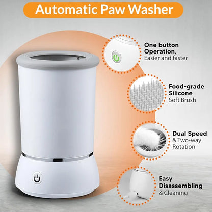 Automatic Pet Paw Cleaner for Dogs and Cats (One Unit)