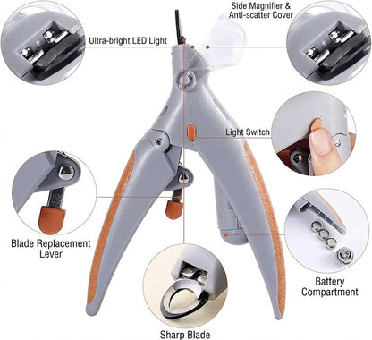 Cat and Dog Nail Clipper - Pet Grooming Tool