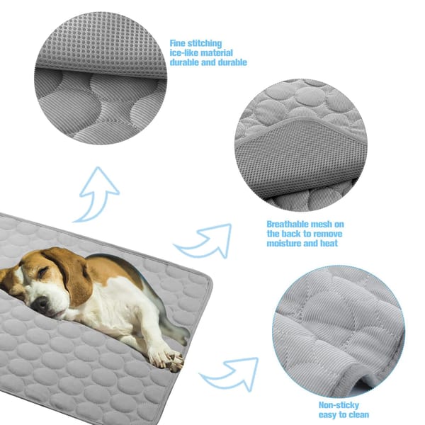 Self-Cooling Dog Mat - texture close-up