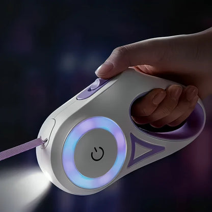 Retractable Luminous Automatic Pet Leash for Outings