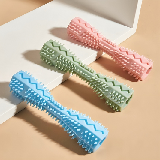 Dog Chewing Toys and Toothbrush for Teeth Cleaning