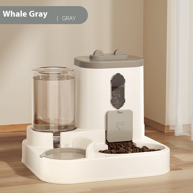 Automatic Pet Feeder with Water Dispenser for Dogs and Cats